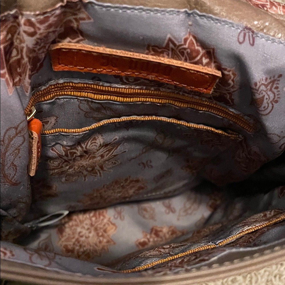 HOBO Tan Leather Backpack - Picture 5 of 6